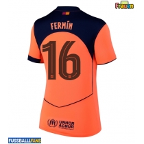 Barcelona Fermin Lopez #16 3rd trikot Frauen 2025-26 Kurzarm